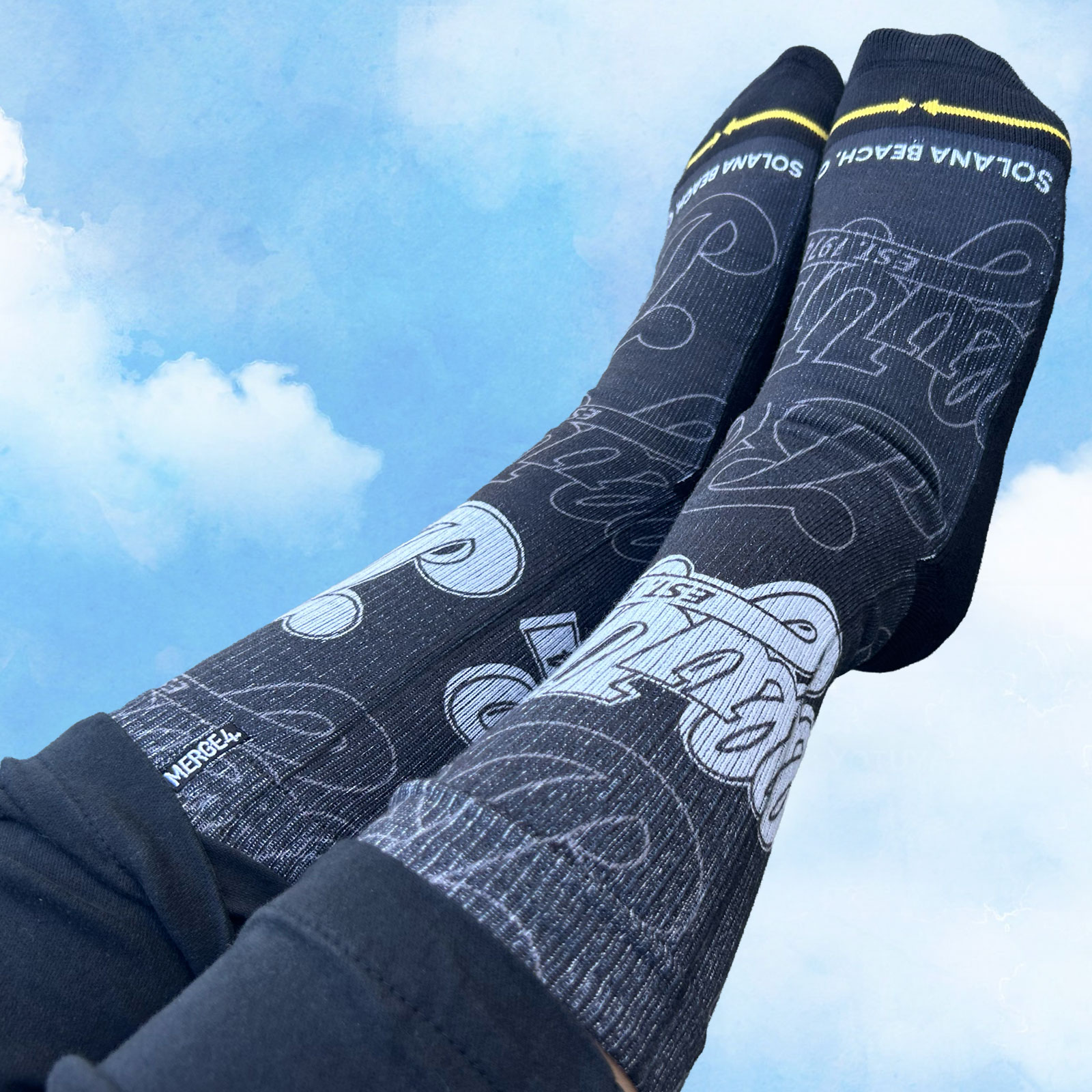 Photo of Belly Up Logo Socks