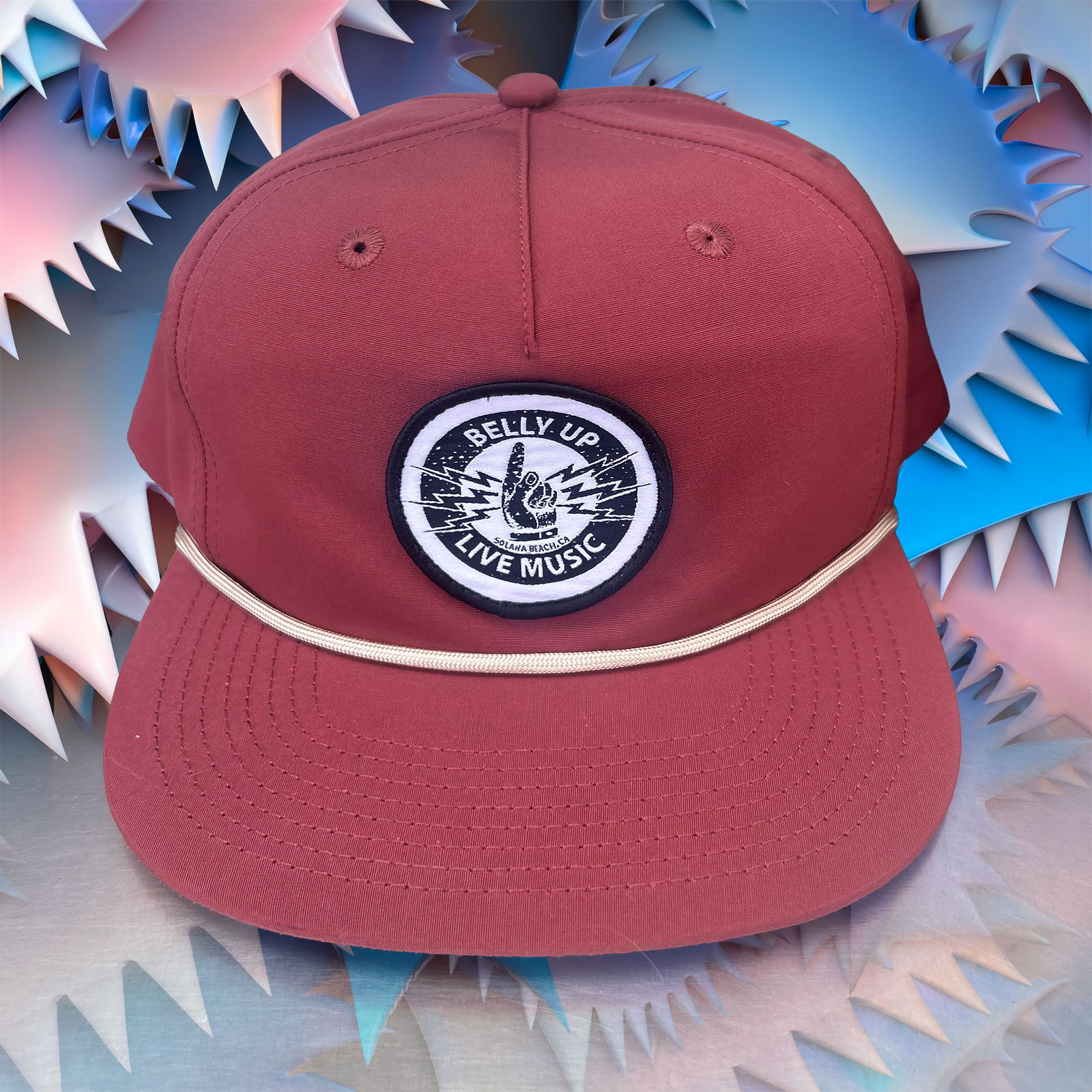 Photo of Belly Up Lightning Finger Flat Bill Hat