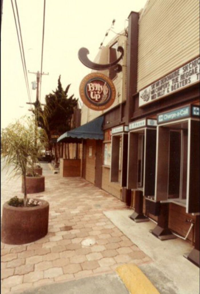 Vintage Belly Up Marquee