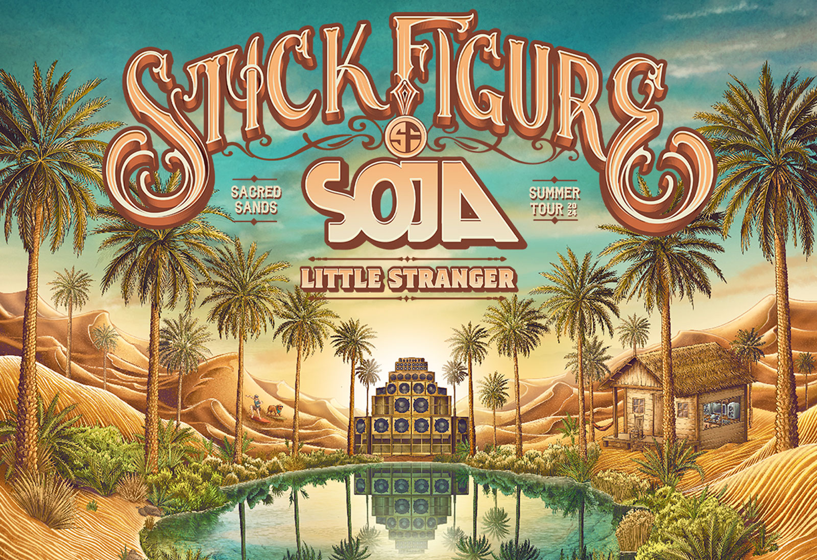 Belly Up presents Stick Figure w/ SOJA July 13 and 14 at Rady Shell
