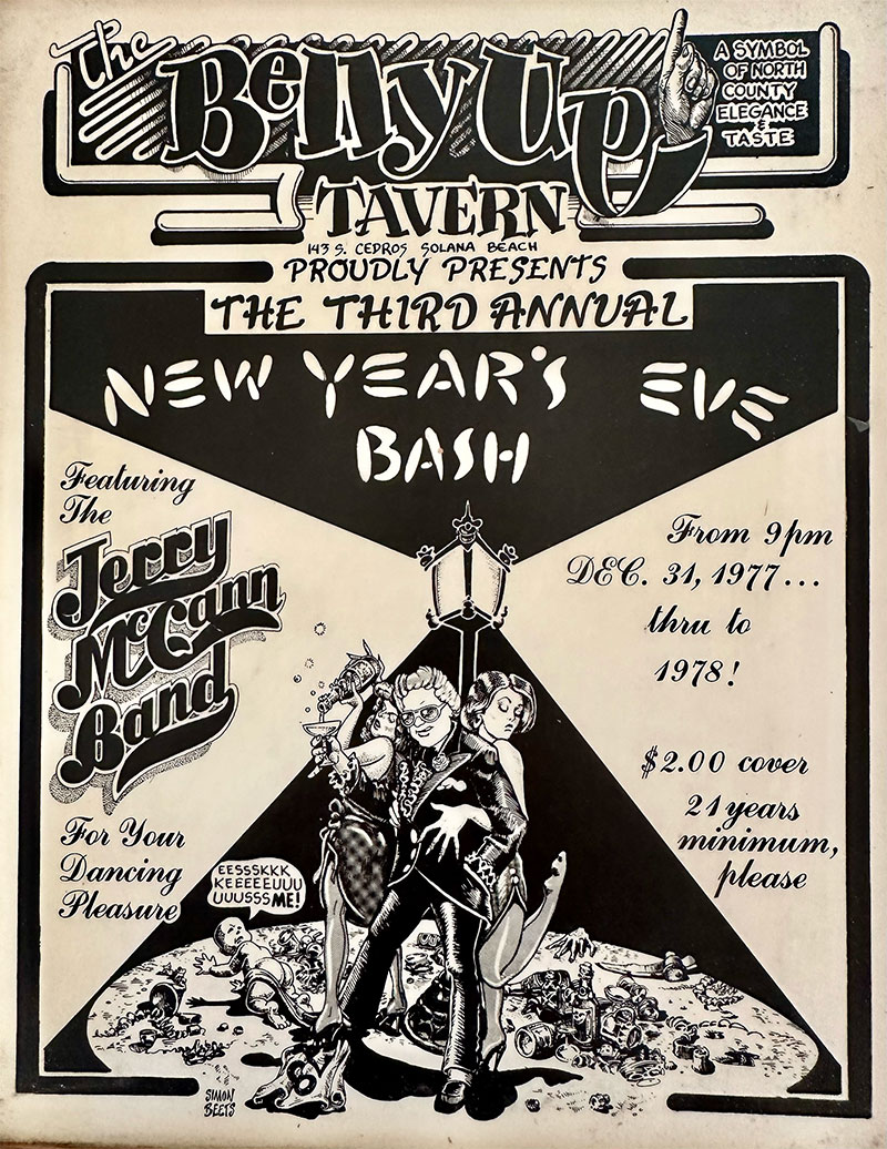 McCann New Years Eve Poster 1977