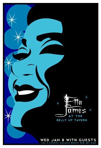 Etta James Scrojo Poster 2003